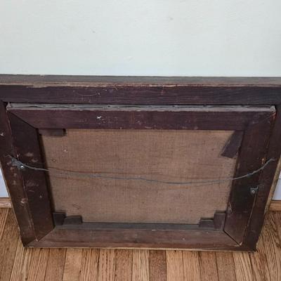 LOT 20K: Signed Oil Painting