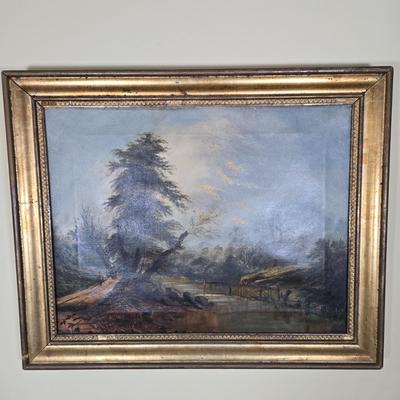 LOT 20K: Signed Oil Painting