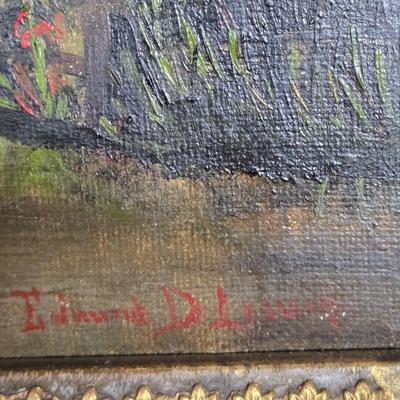 LOT 20K: Signed Oil Painting