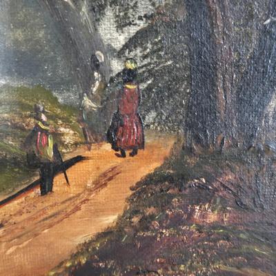 LOT 20K: Signed Oil Painting