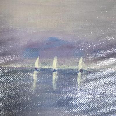 LOT 23L: " Memories of the Palisades" Oil Painting