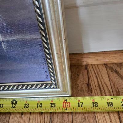 LOT 23L: " Memories of the Palisades" Oil Painting