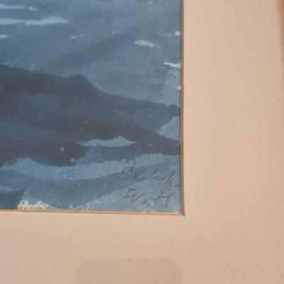 LOT 24L: "The Gulf Stream" By Winslow Homer Print