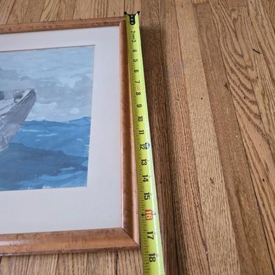 LOT 24L: "The Gulf Stream" By Winslow Homer Print