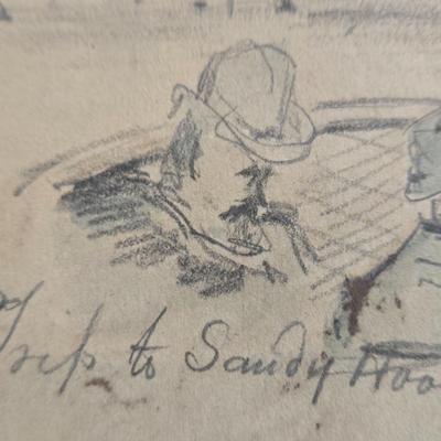 LOT 26L: John Colman's " Trip To Sandy hook"