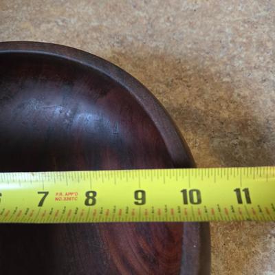 LOT 27K: Wooden Serving Platters and Bowls