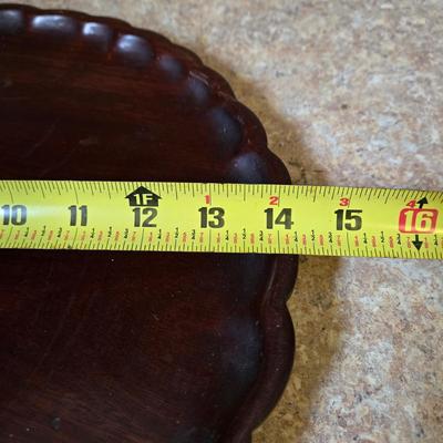 LOT 27K: Wooden Serving Platters and Bowls