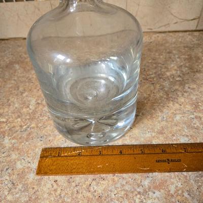 LOT 32K: Multiple Wine Decanters in Various Shapes and Sizes