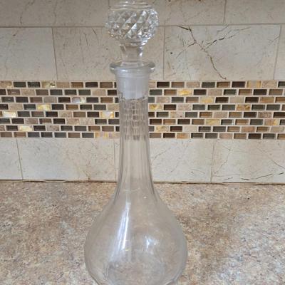 LOT 32K: Multiple Wine Decanters in Various Shapes and Sizes