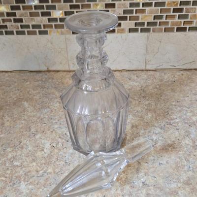 LOT 32K: Multiple Wine Decanters in Various Shapes and Sizes