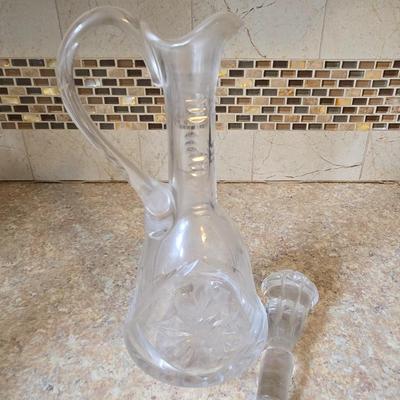 LOT 32K: Multiple Wine Decanters in Various Shapes and Sizes