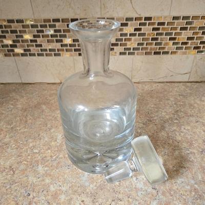 LOT 32K: Multiple Wine Decanters in Various Shapes and Sizes