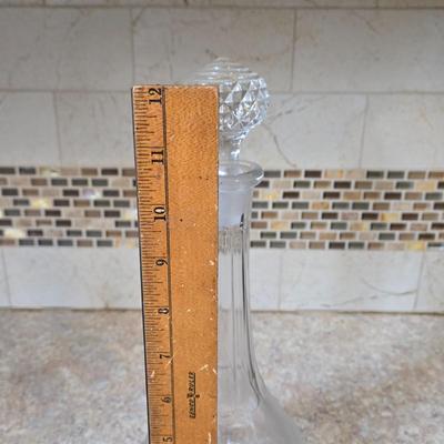 LOT 32K: Multiple Wine Decanters in Various Shapes and Sizes