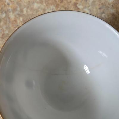 LOT 35K: Wentworth " Dogwood" Gold Rimmed China Set