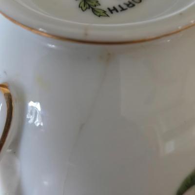 LOT 35K: Wentworth " Dogwood" Gold Rimmed China Set