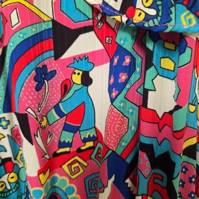 LOT 37X: 1980s Vintage Dresses and Skirt Sets by Diane Freis.