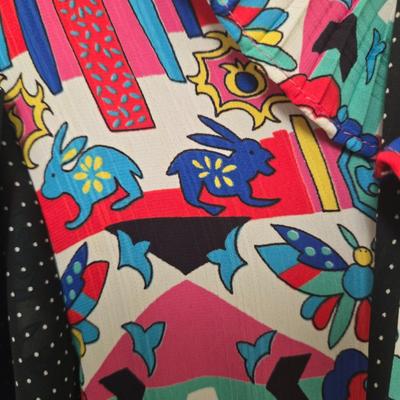 LOT 37X: 1980s Vintage Dresses and Skirt Sets by Diane Freis.