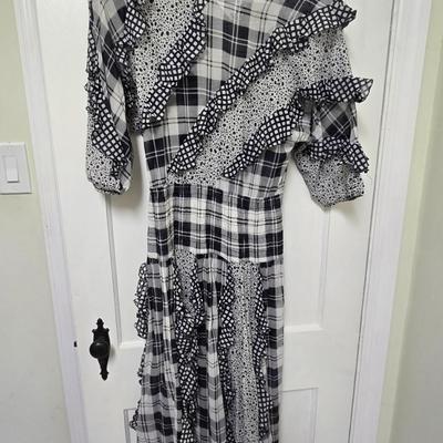 LOT 37X: 1980s Vintage Dresses and Skirt Sets by Diane Freis.