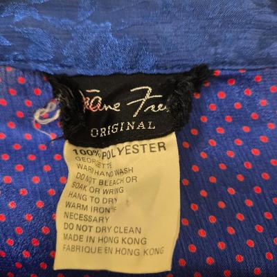 LOT 37X: 1980s Vintage Dresses and Skirt Sets by Diane Freis.