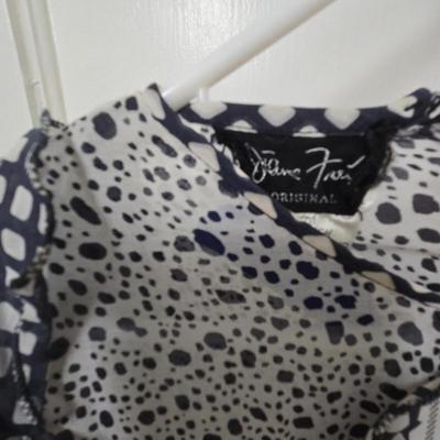 LOT 37X: 1980s Vintage Dresses and Skirt Sets by Diane Freis.