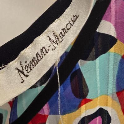 LOT 39X: 1980s Original Vintage Diane Freis Dresses, Skirt Set, and Blouses