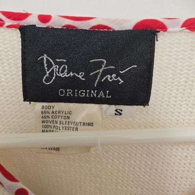 LOT 39X: 1980s Original Vintage Diane Freis Dresses, Skirt Set, and Blouses