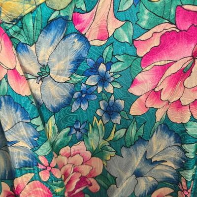 LOT 39X: 1980s Original Vintage Diane Freis Dresses, Skirt Set, and Blouses