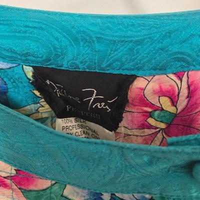 LOT 39X: 1980s Original Vintage Diane Freis Dresses, Skirt Set, and Blouses