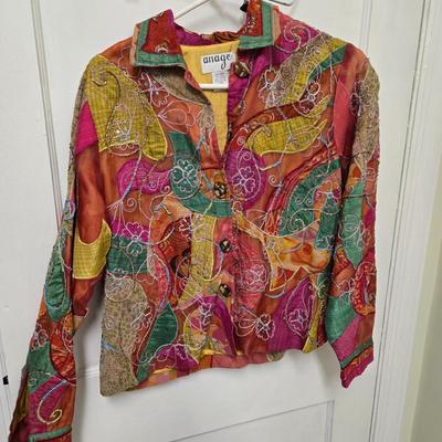 LOT 40X: Fashionable Blouses, Halter Dress, Jackets, and Pants