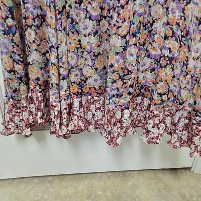 LOT 71X: Five Fashion Dresses, One Skirt, and One Blouse