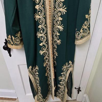 LOT 72X: Asian Inspired Woman's Pant Set and Long Gown