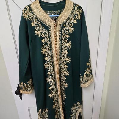 LOT 72X: Asian Inspired Woman's Pant Set and Long Gown