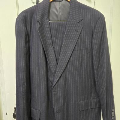 LOT 75Y: Mens Suits, Jackets, Pants, and Tuxedo; Unknown Sizes For Suits, But Appear To Be Same as Jackets