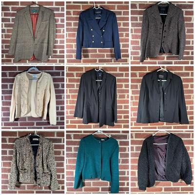 LOT 78Y: Vintage Women’s Tops - Ralph Lauren, Donna Karen, Pendleton & More