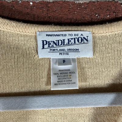 LOT 78Y: Vintage Women’s Tops - Ralph Lauren, Donna Karen, Pendleton & More