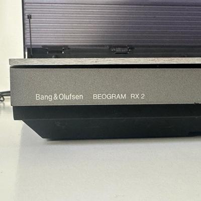 LOT 81L: Bang&Olufsen Beogram RX2