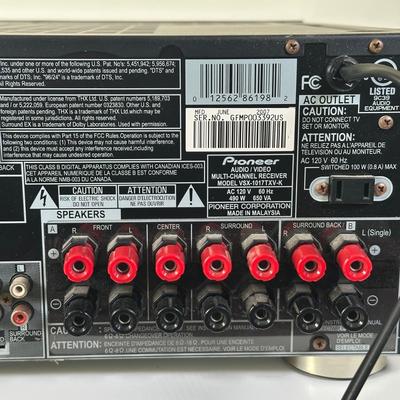 LOT 83L: Pioneer Audio/Video Multi Channel Receiver VSX-1017TXV