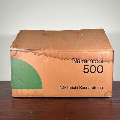 LOT 86L: Nakamichi 500 2 head Cassette Live Recording System in Box