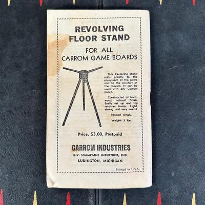 LOT 90L: Vintage Lowe Travel Board Game Kit