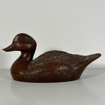 LOT 92L: Signed Decoy Ducks - Red Mill & More