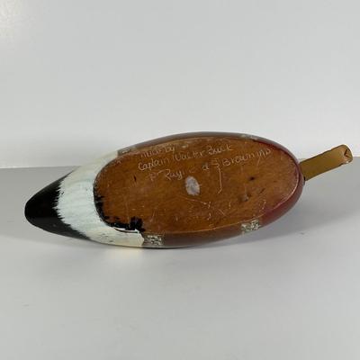 LOT 92L: Signed Decoy Ducks - Red Mill & More