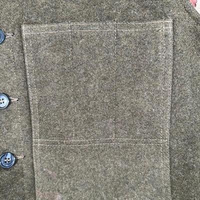 LOT 95L: Vintage Filson Mackinaw Wool Vest