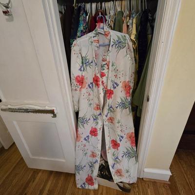 LOT 98Y: Women's Closet Contents With Multiple Items Such as Clothing, Shoes, Belts ; Photos Just Show a Small Sample of Contents