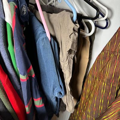 LOT 103Y: Men’s Clothing Closet Clean Out! All Contents!