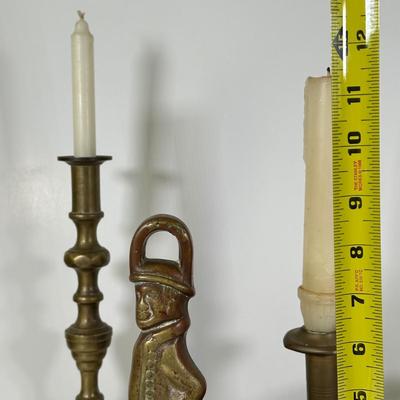 LOT 105L: Vintage Brass Home Decor Collection