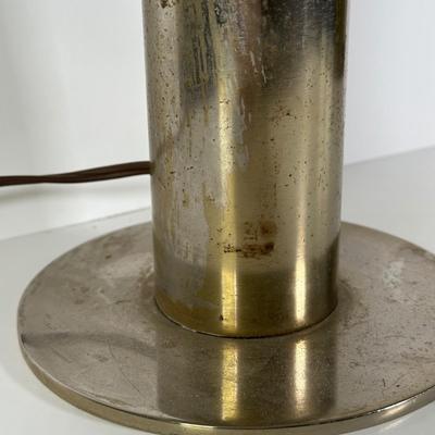LOT 106L: Mid-Century Modern Vintage Chrome Table Lamp
