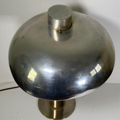 LOT 106L: Mid-Century Modern Vintage Chrome Table Lamp