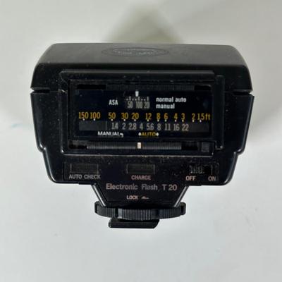 LOT 107L: Vintage Camera Lenses, Film, Filters, Flashes & More Accessories