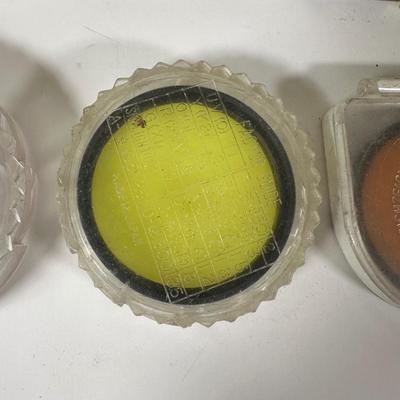 LOT 107L: Vintage Camera Lenses, Film, Filters, Flashes & More Accessories