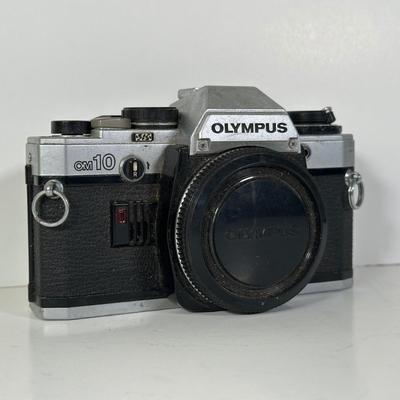 LOT 108L: Two Olympus OM-1 Cameras & OM10